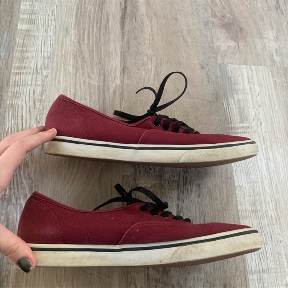 Maroon Skater Vans - Picture 11 of 11